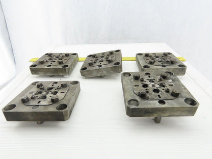 EDM Tooling 5"x5"x1" Aluminum Adapter Plate Lot of 5