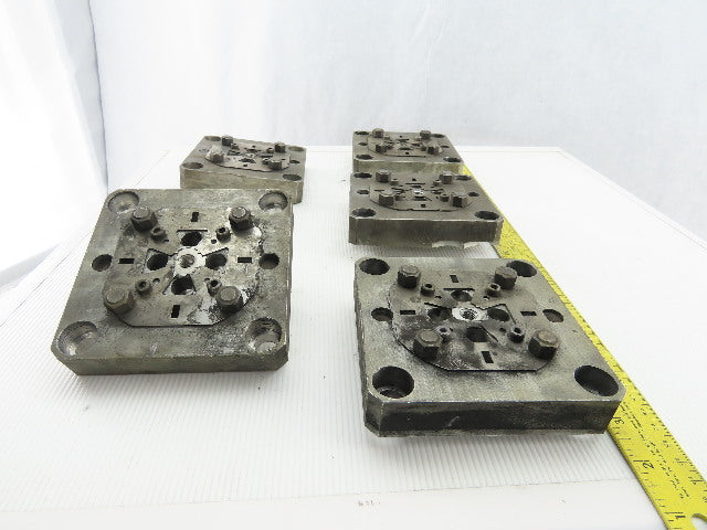 EDM Tooling 5"x5"x1" Aluminum Adapter Plate Lot of 5
