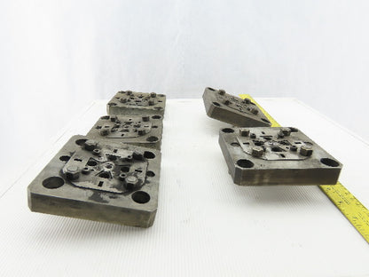 EDM Tooling 5"x5"x1" Aluminum Adapter Plate Lot of 5