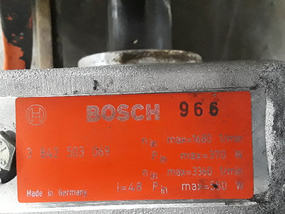 Bosch 3 842 503 069 48:1 Ratio 35RPM 0.370kW Gear Motor Conveyor Drive
