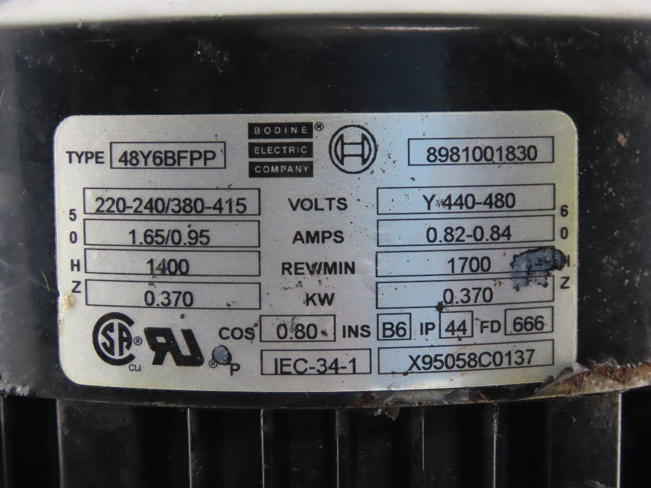 Bosch 3 842 503 069 48:1 Ratio 35RPM 0.370kW Gear Motor Conveyor Drive