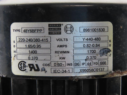 Bosch 3 842 503 069 48:1 Ratio 35RPM 0.370kW Gear Motor Conveyor Drive