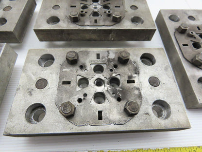 EDM Tooling 5"x5"x1" Aluminum Adapter Plate Lot of 10