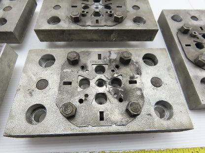 EDM Tooling 5"x5"x1" Aluminum Adapter Plate Lot of 10