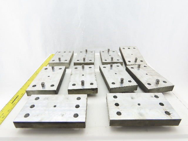 EDM Tooling 5"x5"x1" Aluminum Adapter Plate Lot of 10