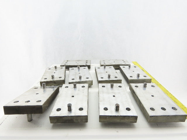 EDM Tooling 5"x5"x1" Aluminum Adapter Plate Lot of 10