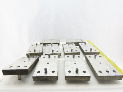 EDM Tooling 5"x5"x1" Aluminum Adapter Plate Lot of 10