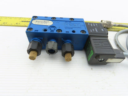 Rexroth P-031163-00005 5/2 Position Solenoid Control Valve 24V