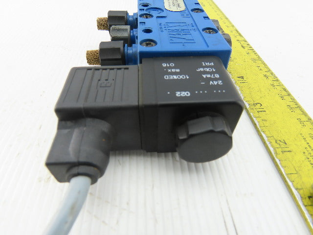 Rexroth P-031163-00005 5/2 Position Solenoid Control Valve 24V