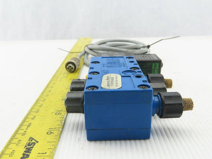 Rexroth P-031163-00005 5/2 Position Solenoid Control Valve 24V