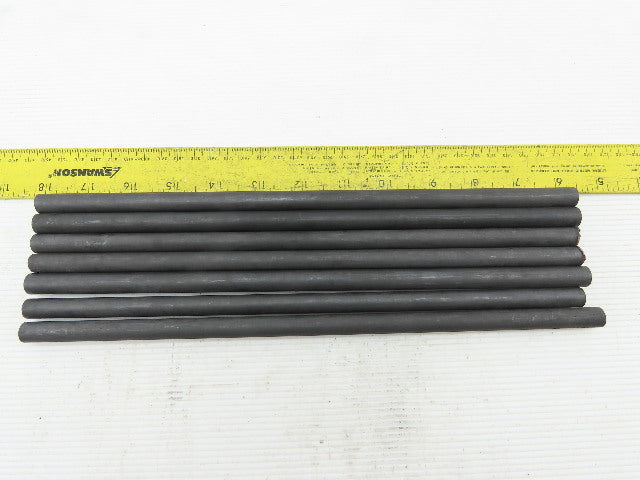 EDM  (3) 15/32" (4) 11mm Graphite Round 12" Long Stock Lot of 7