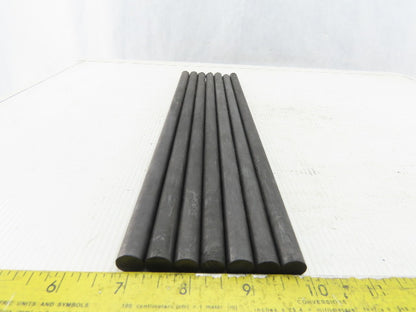 EDM  (3) 15/32" (4) 11mm Graphite Round 12" Long Stock Lot of 7