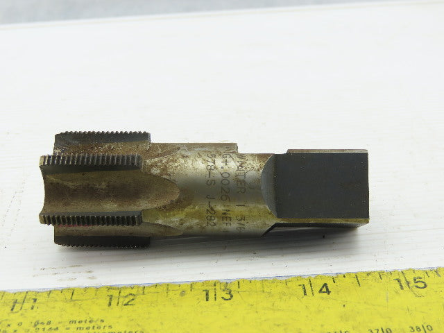 Winter 3/8"-18 6 Flute Plug Tap 53/64" Square Shank