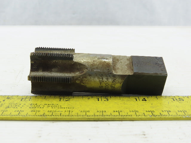 Winter 3/8"-18 6 Flute Plug Tap 53/64" Square Shank