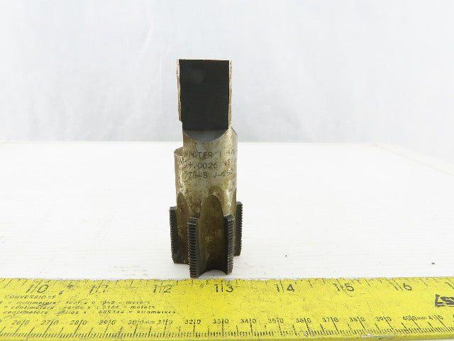 Winter 3/8"-18 6 Flute Plug Tap 53/64" Square Shank