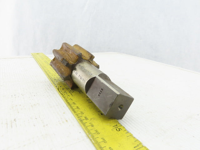 Hanson Whitney 2-18TR 2"-18 8 Flute Plug Tap 59/64" Square Shank