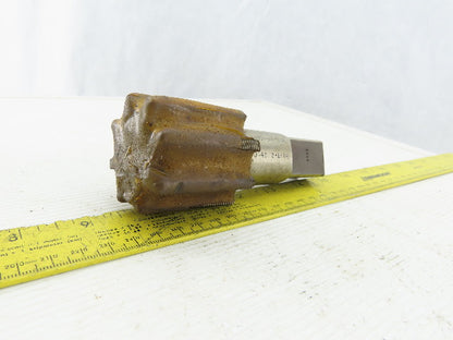 Hanson Whitney 2-18TR 2"-18 8 Flute Plug Tap 59/64" Square Shank