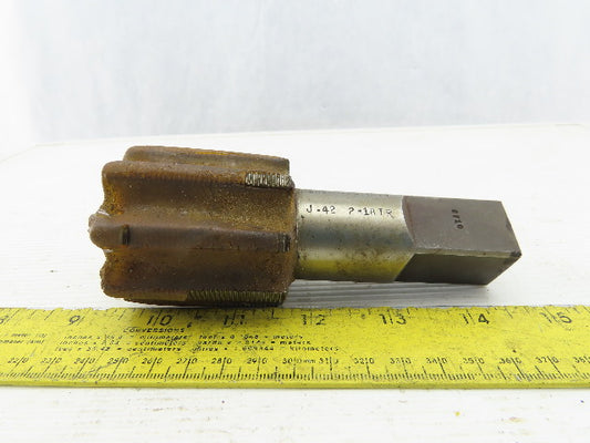 Hanson Whitney 2-18TR 2"-18 8 Flute Plug Tap 59/64" Square Shank