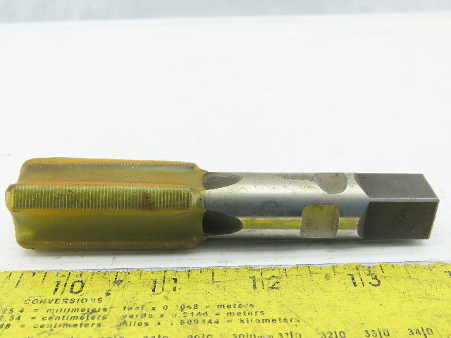 Hanson Whitney J-189 59/64-28 NS 4 Flute Plug Tap 9/16" Square Shank