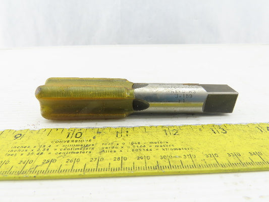 Hanson Whitney J-189 59/64-28 NS 4 Flute Plug Tap 9/16" Square Shank