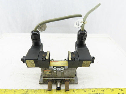 Norgren SXE9773-Z50 Pneumatic Solenoid Valve W/19126 Base 110/120V 1/8"NPT