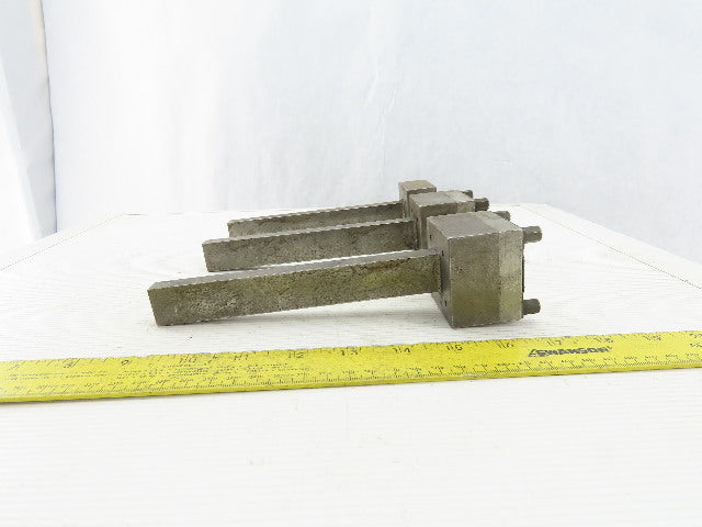 EDM Electrode Holder Tooling .473"x.890"x 6.500" Projection Lot of 3
