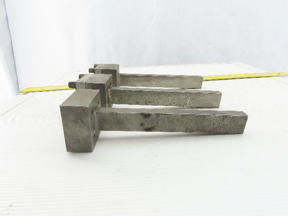 EDM Electrode Holder Tooling .473"x.890"x 6.500" Projection Lot of 3