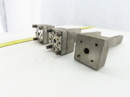 EDM Electrode Holder Tooling .473"x.890"x 6.500" Projection Lot of 3
