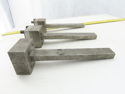 EDM Electrode Holder Tooling .473"x.890"x 6.500" Projection Lot of 3