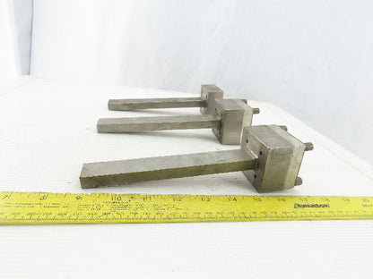 EDM Electrode Holder Tooling .473"x.890"x 6.500" Projection Lot of 3