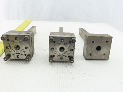 EDM Electrode Holder Tooling .473"x.890"x 6.500" Projection Lot of 3