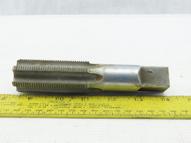 Hanson Whitney 1-5/16"-12NF3 6 Flute Plug Tap 53/64" Square Shank