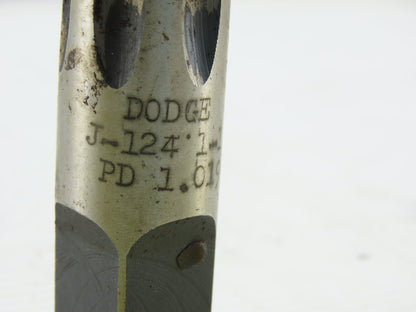 Dodge J-124 1-1/16"-12TR 6 Flute Plug Tap 41/64" Square Shank