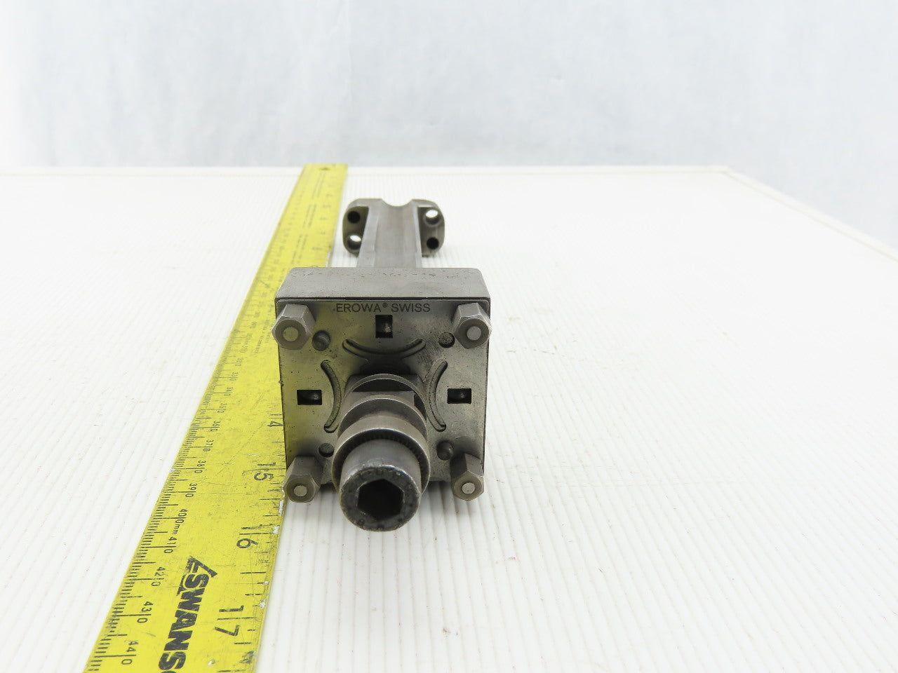 EDM Electrode Holder Tooling 7" Projection W/Spigot For Round Stock Graphite