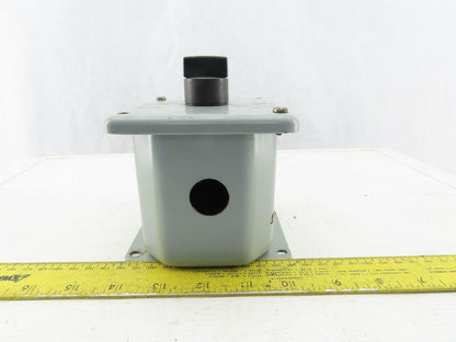 Hoffman ED1PBM2 Enclosure Type 4,12,13 W/ Black On off Switch