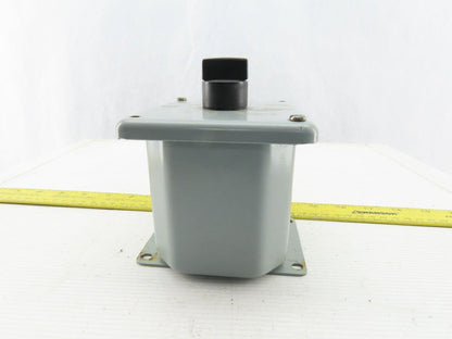 Hoffman ED1PBM2 Enclosure Type 4,12,13 W/ Black On off Switch