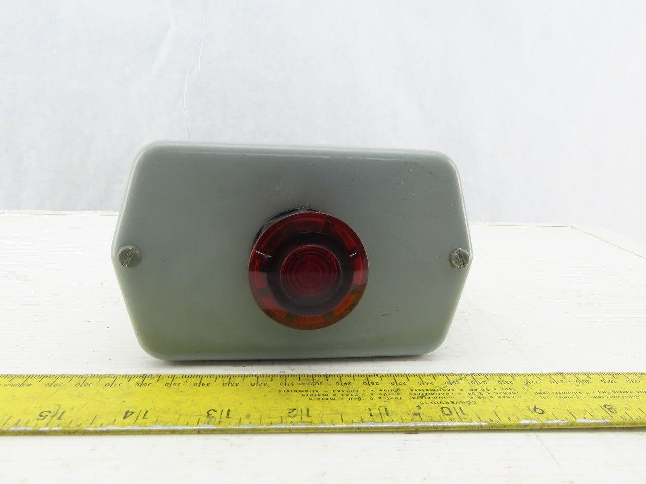 Hoffman E-D1PB1 Enclosure Type 4,6,12,13 W/800H-FRXMQ24 A7/F 24V Push Pull Estop