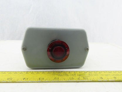 Hoffman E-D1PB1 Enclosure Type 4,6,12,13 W/800H-FRXMQ24 A7/F 24V Push Pull Estop