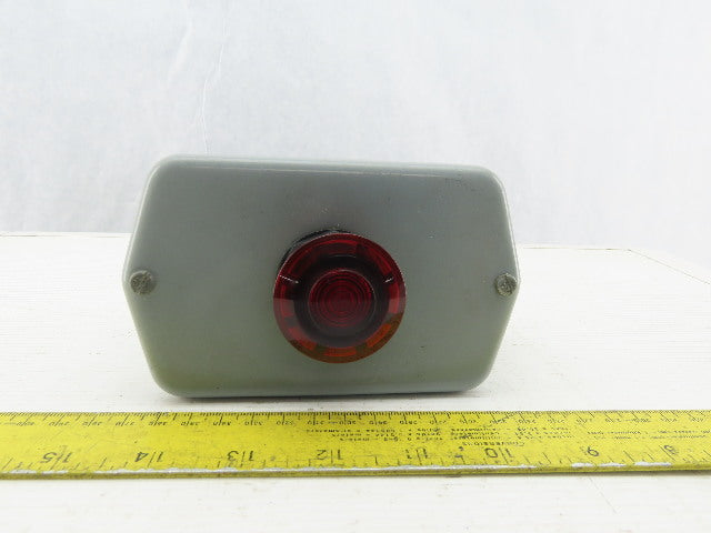 Hoffman E-D1PB1 Enclosure Type 4,6,12,13 W/800H-FRXMQ24 A7/F 24V Push Pull Estop