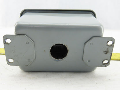 Hoffman E-D1PB1 Enclosure Type 4,6,12,13 W/ 800 FRXMQ24RA7/F 24V Green E-Stop