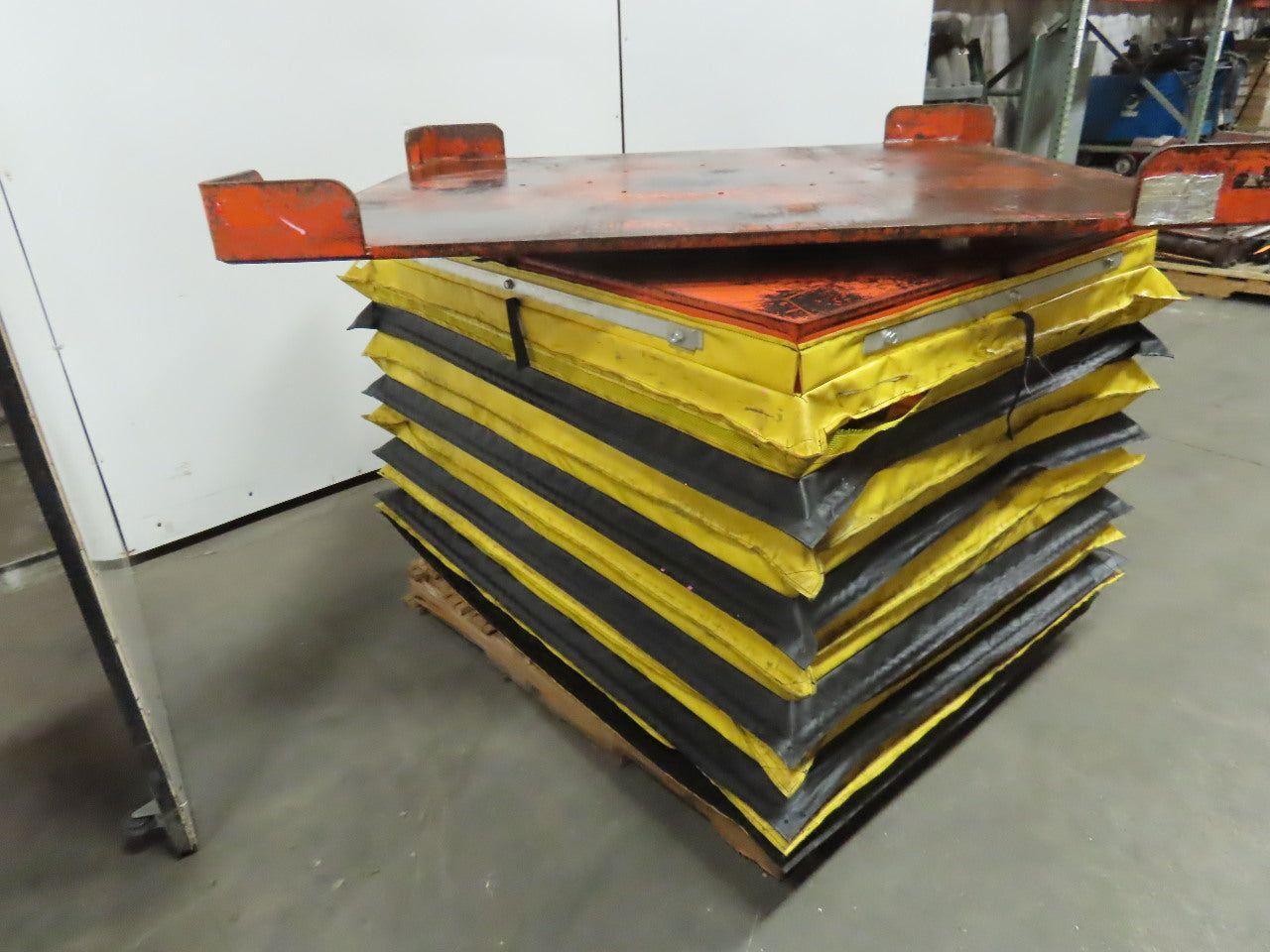 Knight 4000Lb Capacity Pneumatic Scissor Lift  56"x50" Turn Table 13-36" Height