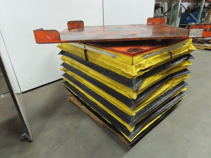 Knight 4000Lb Capacity Pneumatic Scissor Lift  56"x50" Turn Table 13-36" Height