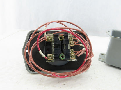 Hoffman E-D1PB1 Enclosure Type 4,6,12,13 W/800H-FRXMQ24 A7/F 24V Push Pull Estop