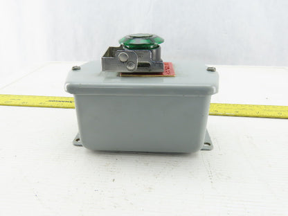 Hoffman E-D1PB1 Enclosure Type 4,6,12,13 W/800H-FRXMQ24 A7/F 24V Push Pull Estop