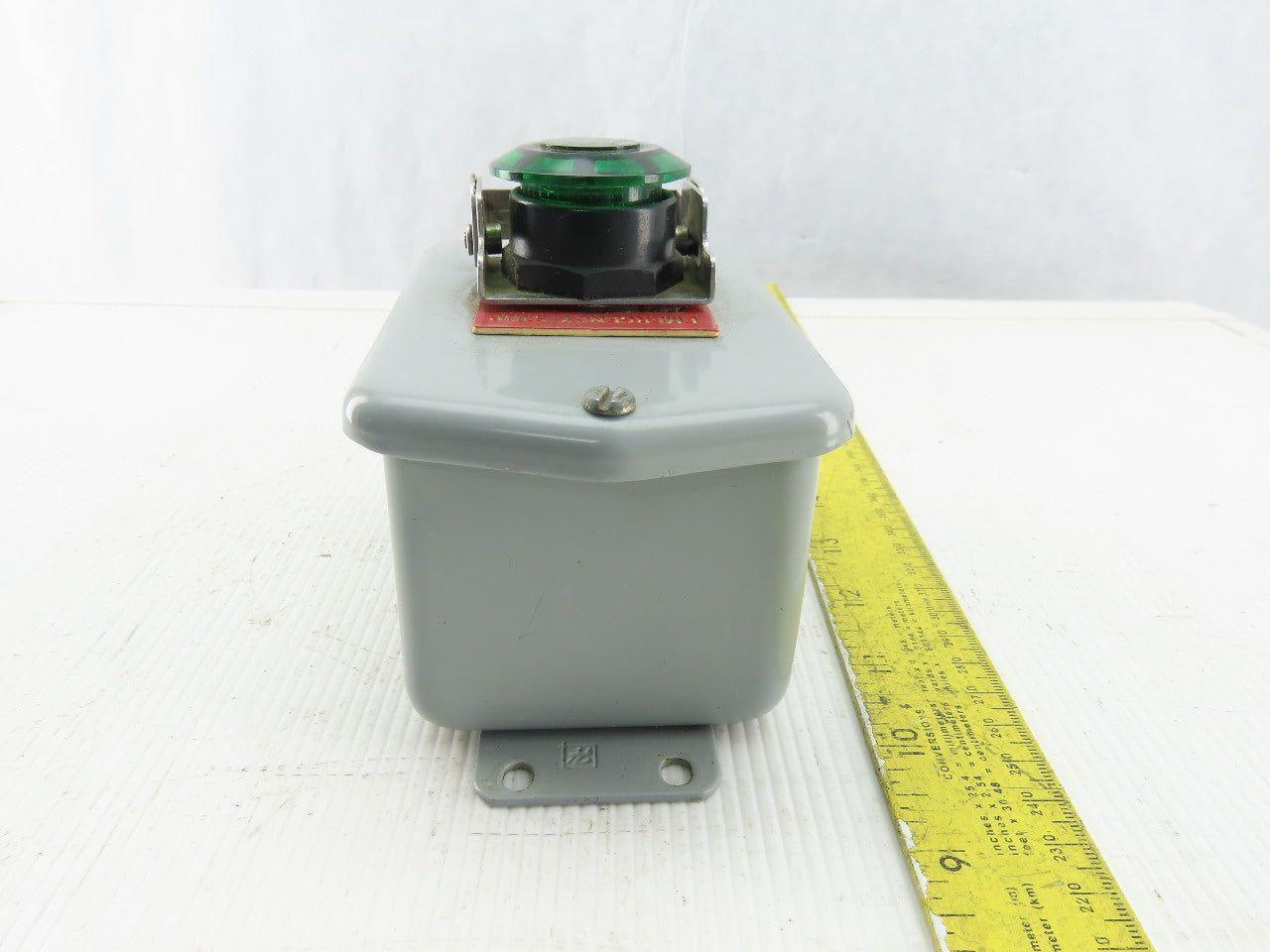 Hoffman E-D1PB1 Enclosure Type 4,6,12,13 W/800H-FRXMQ24 A7/F 24V Push Pull Estop