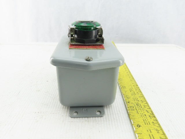 Hoffman E-D1PB1 Enclosure Type 4,6,12,13 W/800H-FRXMQ24 A7/F 24V Push Pull Estop