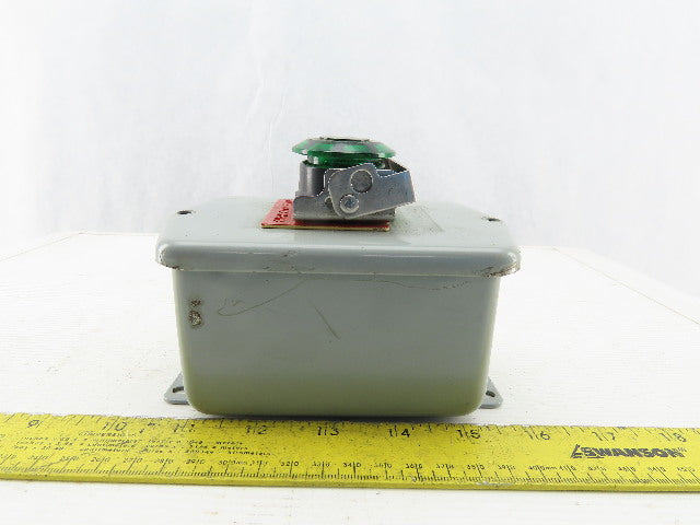 Hoffman E-D1PB1 Enclosure Type 4,6,12,13 W/800H-FRXMQ24 A7/F 24V Push Pull Estop