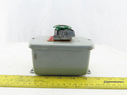 Hoffman E-D1PB1 Enclosure Type 4,6,12,13 W/800H-FRXMQ24 A7/F 24V Push Pull Estop