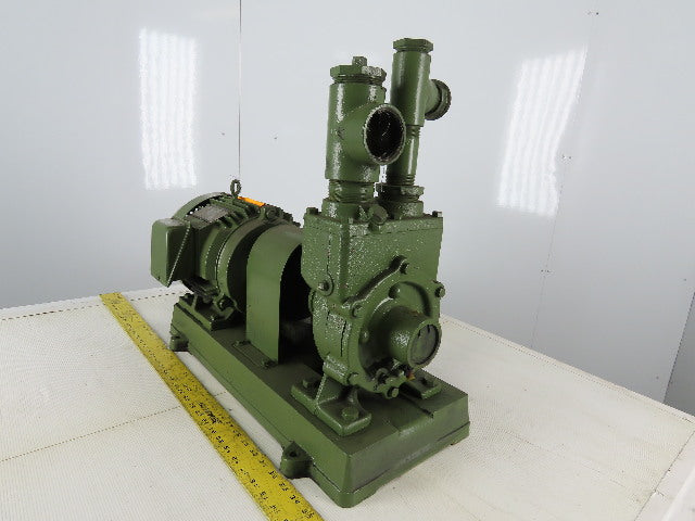Mikuni 343-1 2" NPT Cast Iron Water/Coolant Pump 3.7KW 200/220V 3Ph 1730 RPM
