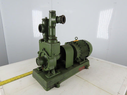 Mikuni 343-1 2" NPT Cast Iron Water/Coolant Pump 3.7KW 200/220V 3Ph 1730 RPM